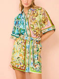 Robe Mini Boho Femme | À Volants