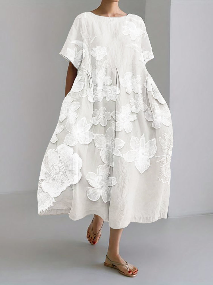 Cirelle™ - Robe à motif floral élégant