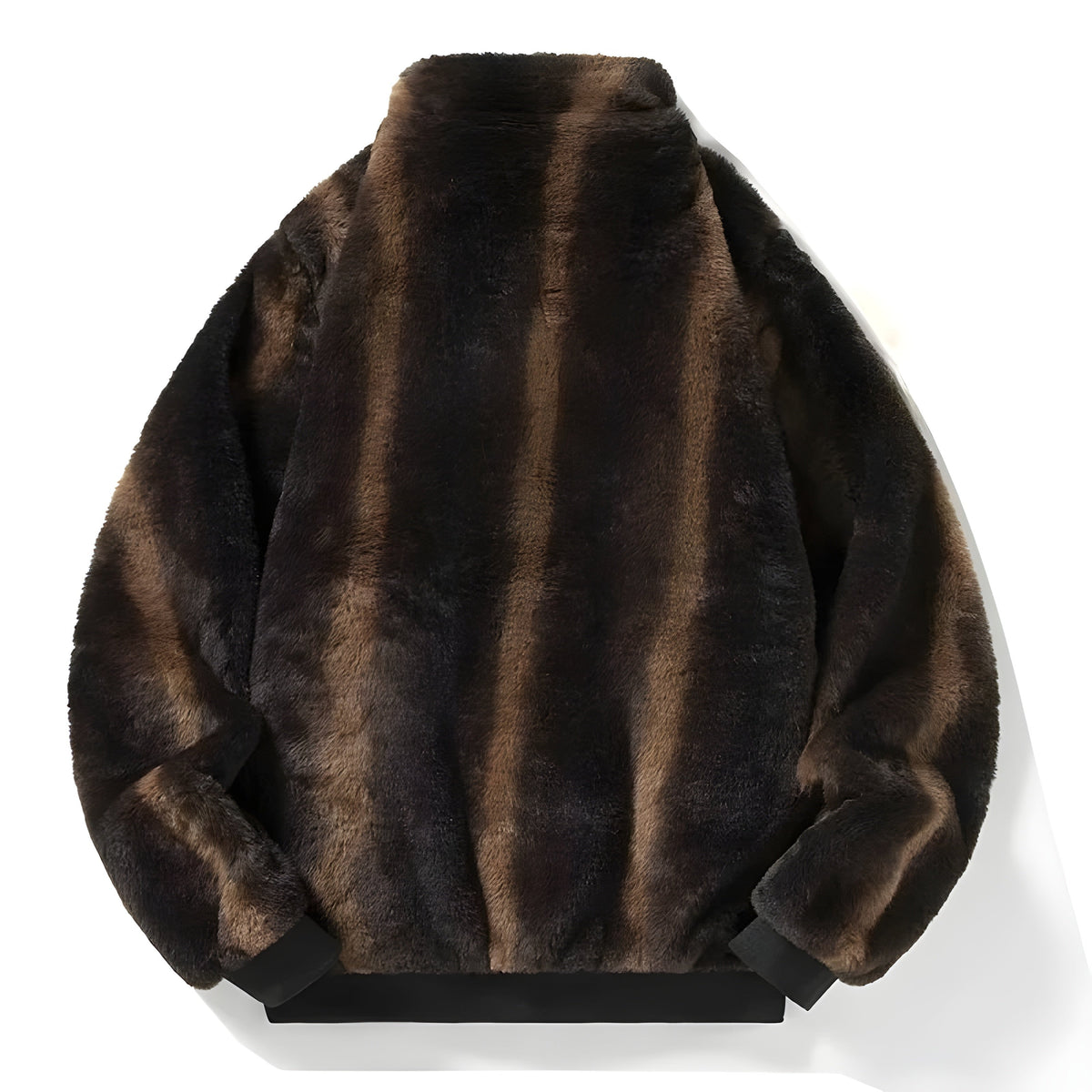 Veste bomber pour femmes en fausse fourrure