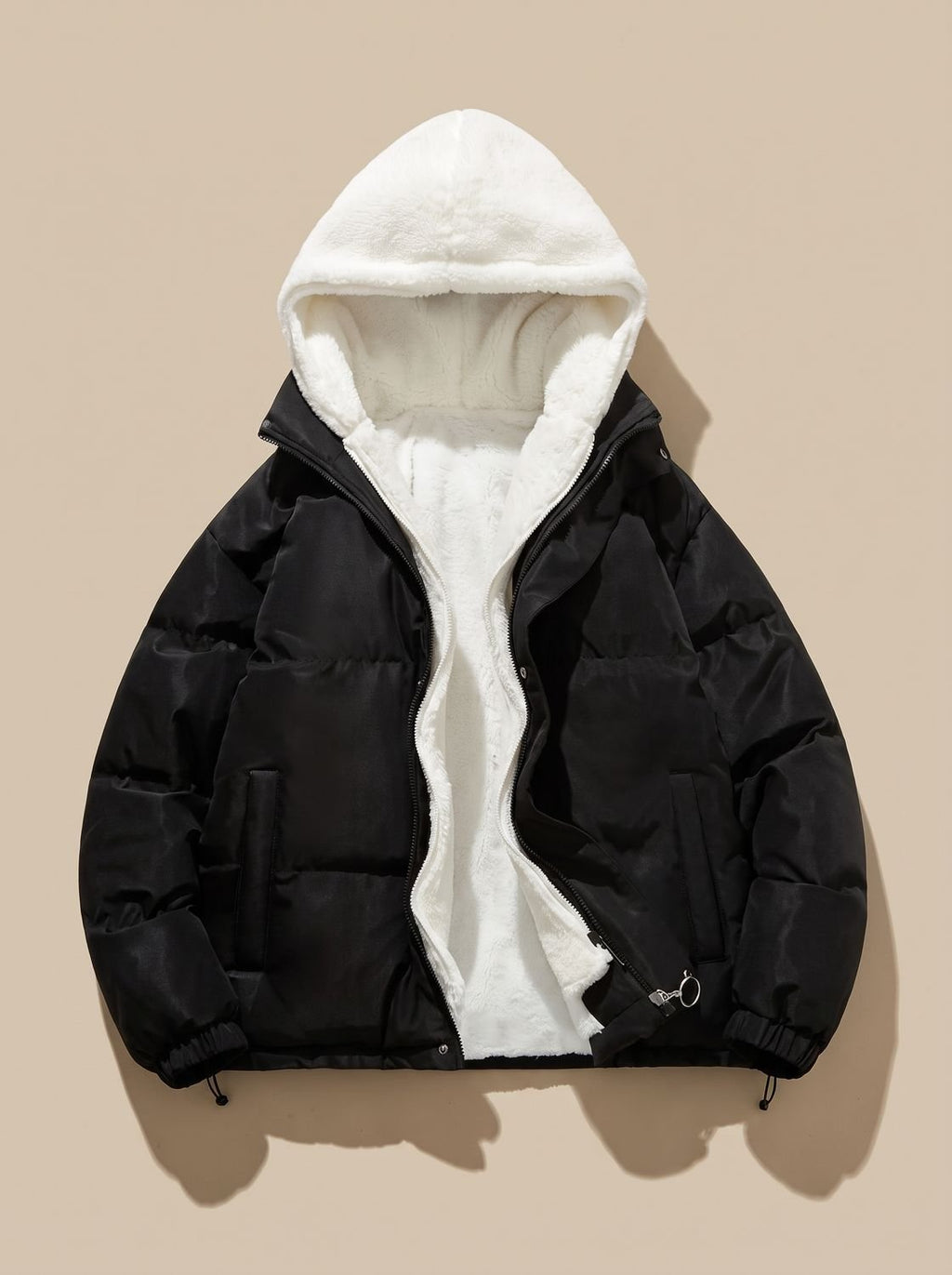 Hannah | Veste d'hiver pour femmes avec capuche et doublure en Sherpa