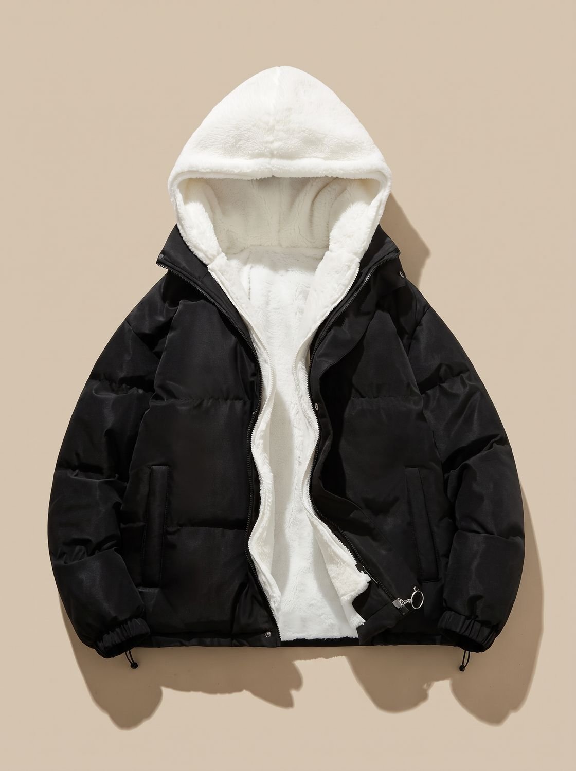 Hannah | Veste d'hiver pour femmes avec capuche et doublure en Sherpa