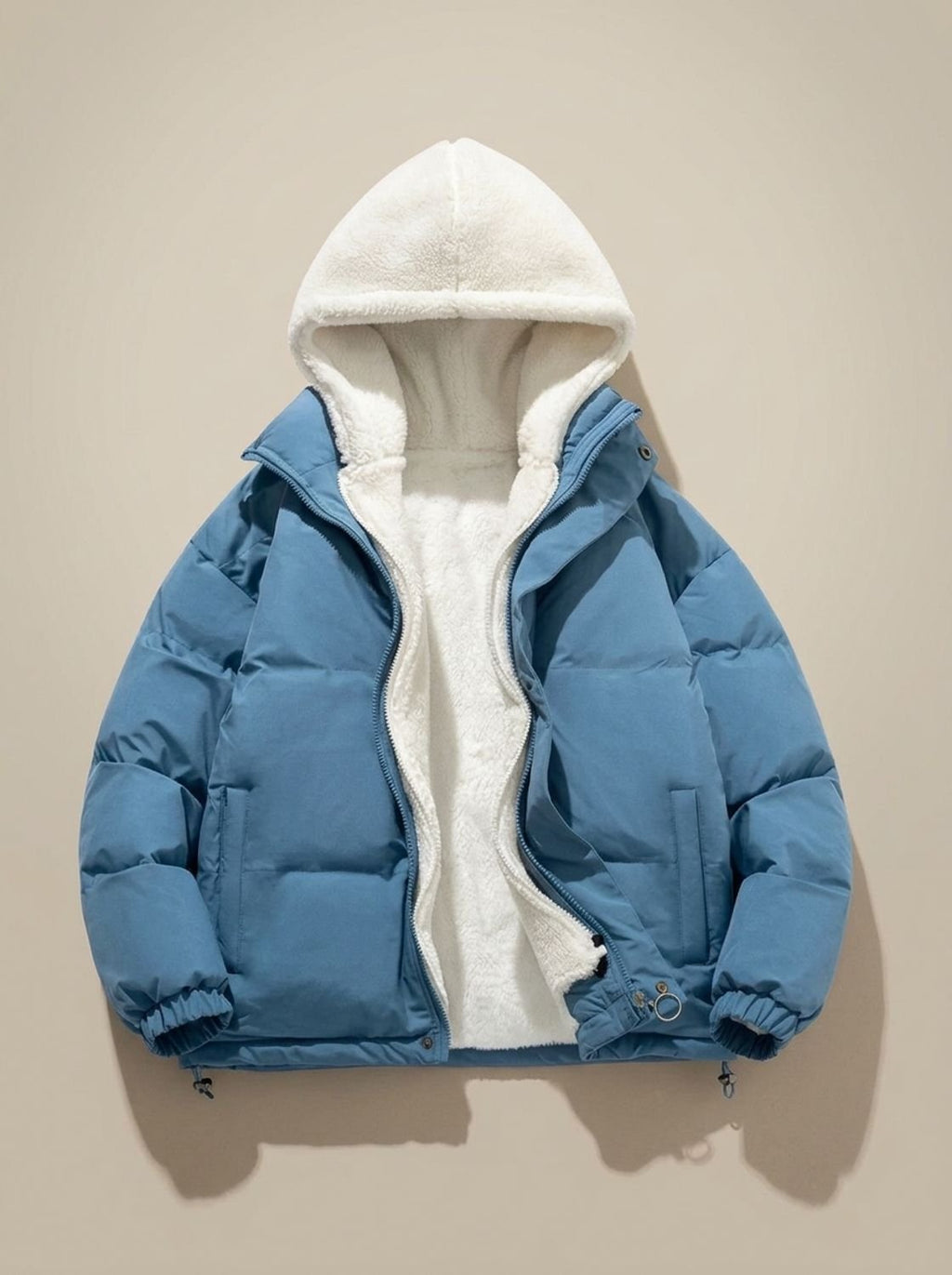 Hannah | Veste d'hiver pour femmes avec capuche et doublure en Sherpa