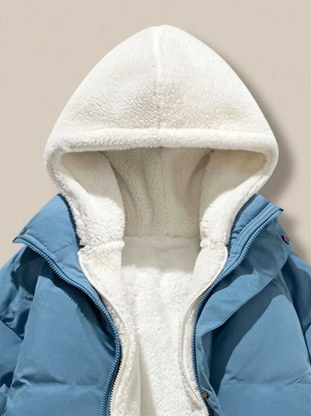 Hannah | Veste d'hiver pour femmes avec capuche et doublure en Sherpa
