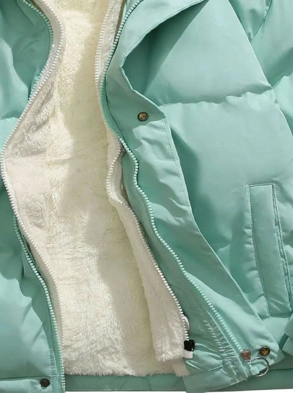 Hannah | Veste d'hiver pour femmes avec capuche et doublure en Sherpa