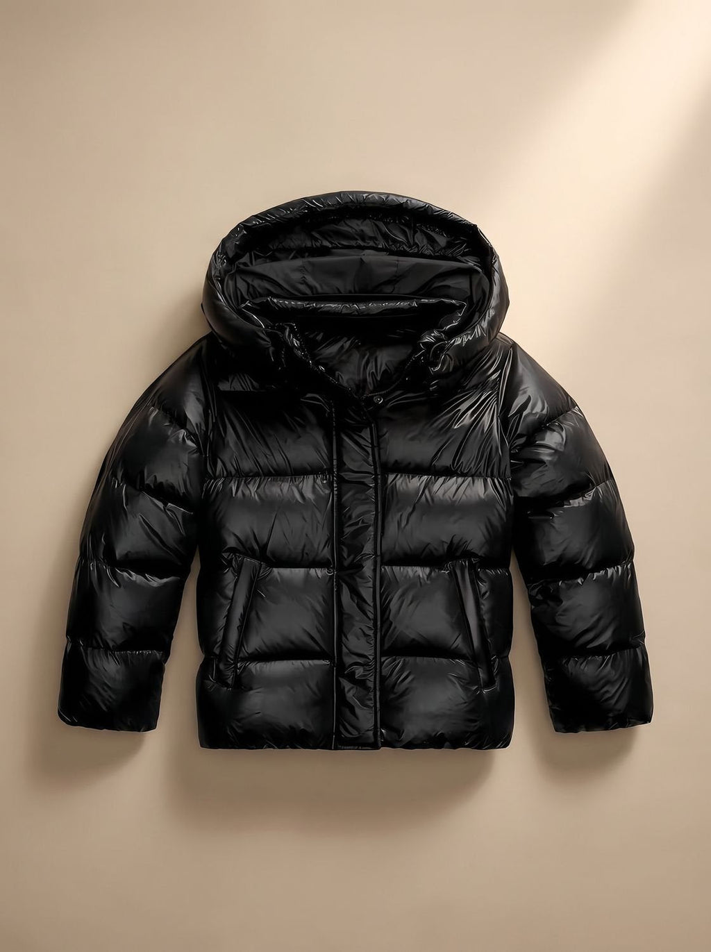Luisa | Veste d'hiver en duvet pour femmes, coupe cintrée, doudoune à capuche