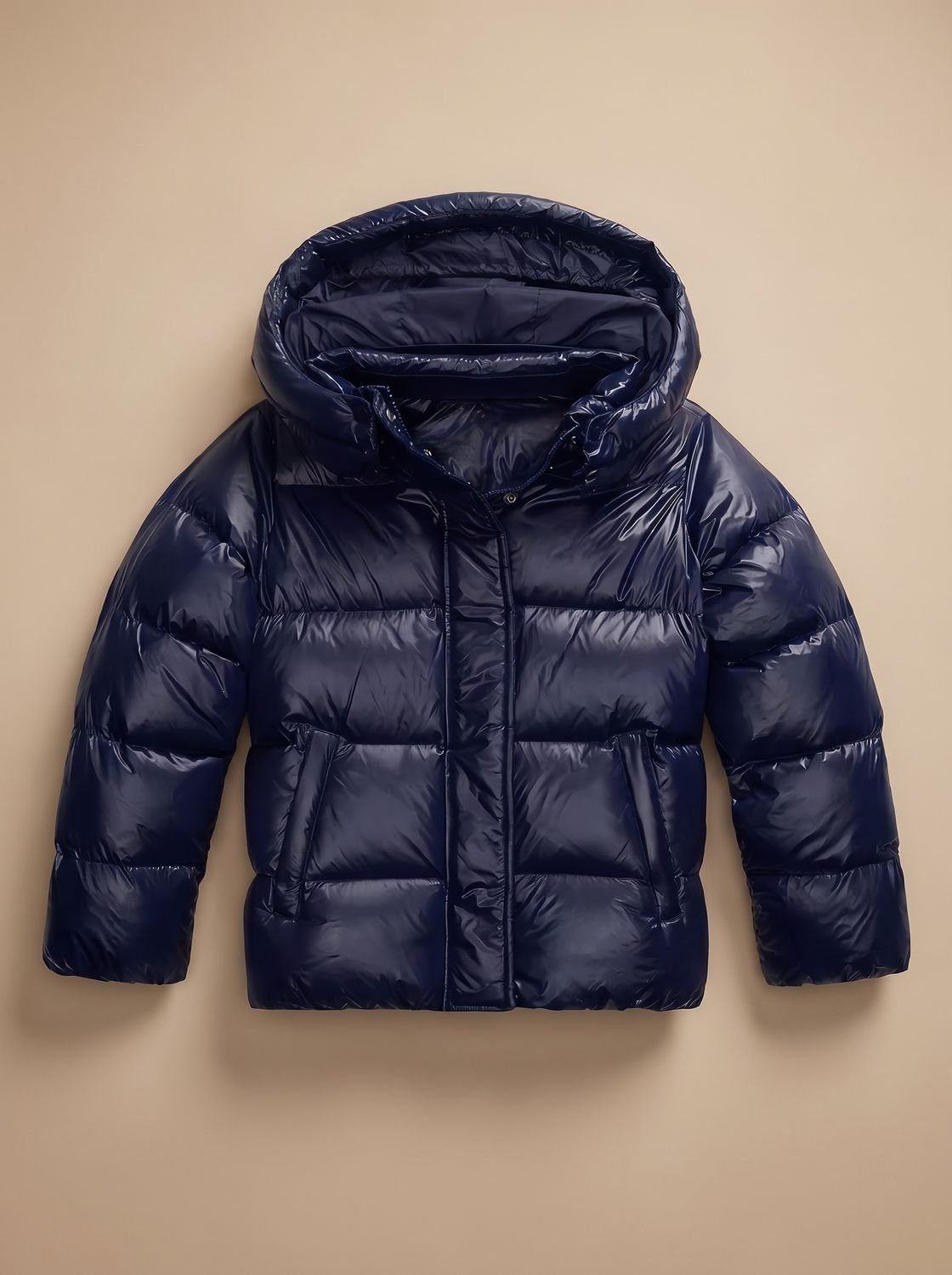 Luisa | Veste d'hiver en duvet pour femmes, coupe cintrée, doudoune à capuche