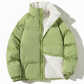Elfriede | Veste bomber matelassée avec doublure en teddy pour femmes et col montant