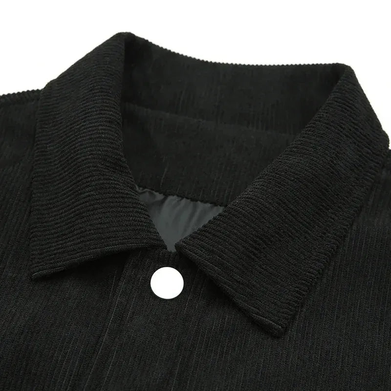 Chemise-vestes pour femmes avec boutonnière et poches plaquées