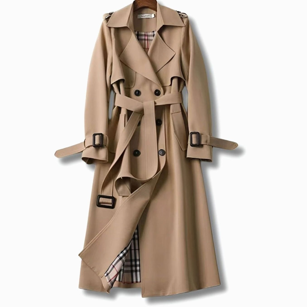 Frieda | Manteau Trench Classique Pour Femmes pour l'Hiver avec Ceinture