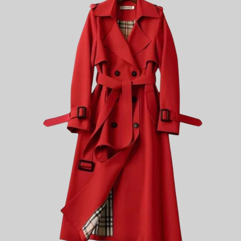 Frieda | Manteau Trench Classique Pour Femmes pour l'Hiver avec Ceinture