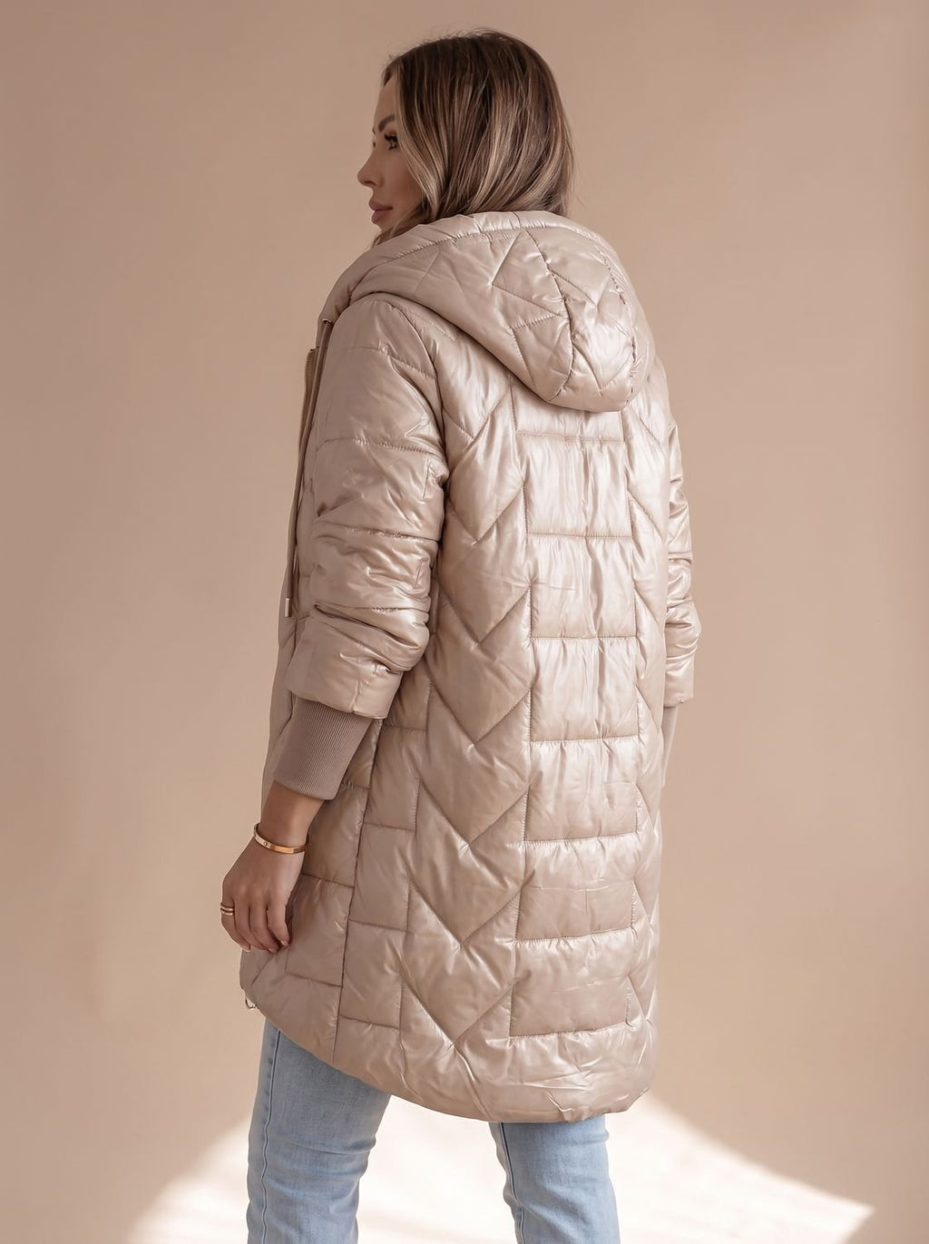 Johanna | Manteau d'hiver long pour femmes avec capuche, chaud et doublé