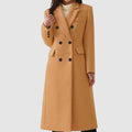 Sophie | Manteau Femme Double Boutonnage Tailleur en Laine