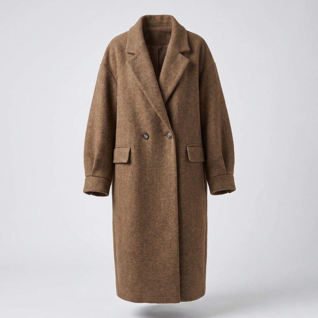 Marie | Manteau femme trench-coat intemporel en mélange de coton