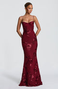 Robe Maxi Femme avec Lacets