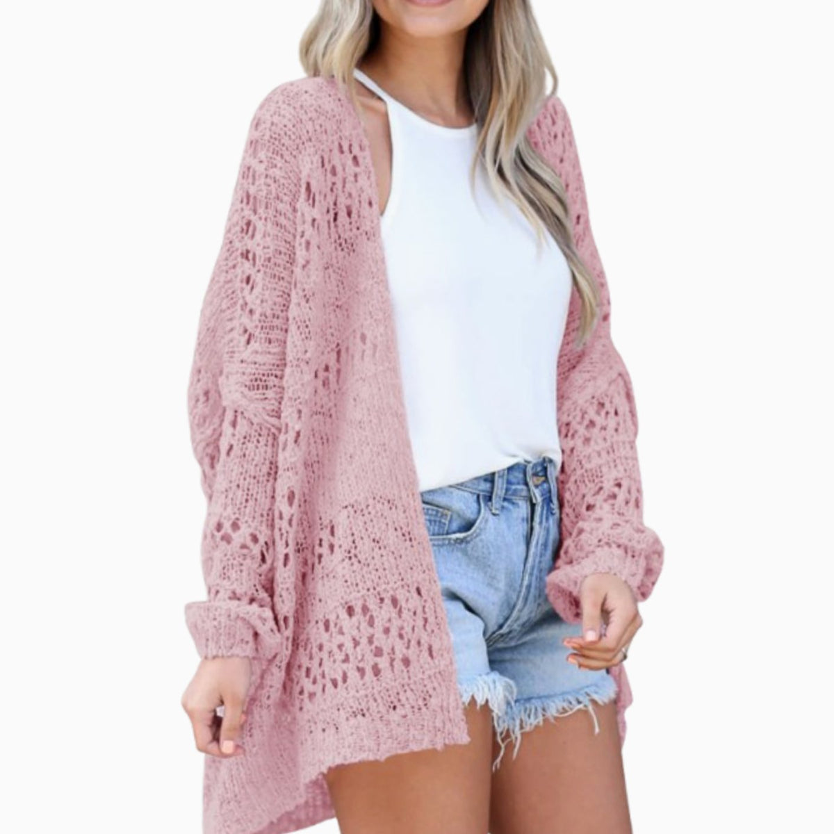 Katharina | Cardigan Boho en Tricot Oversize pour Femmes