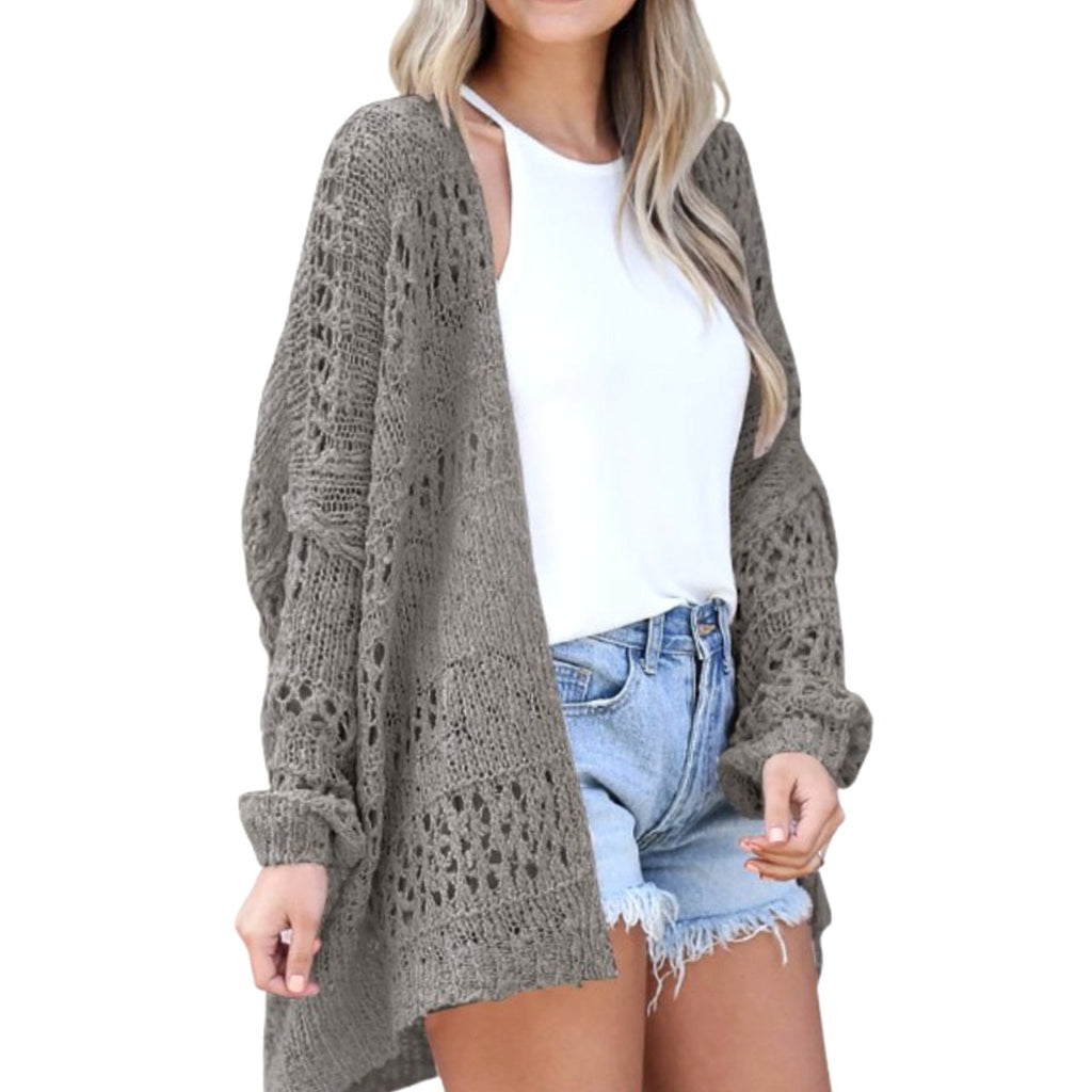 Katharina | Cardigan Boho en Tricot Oversize pour Femmes