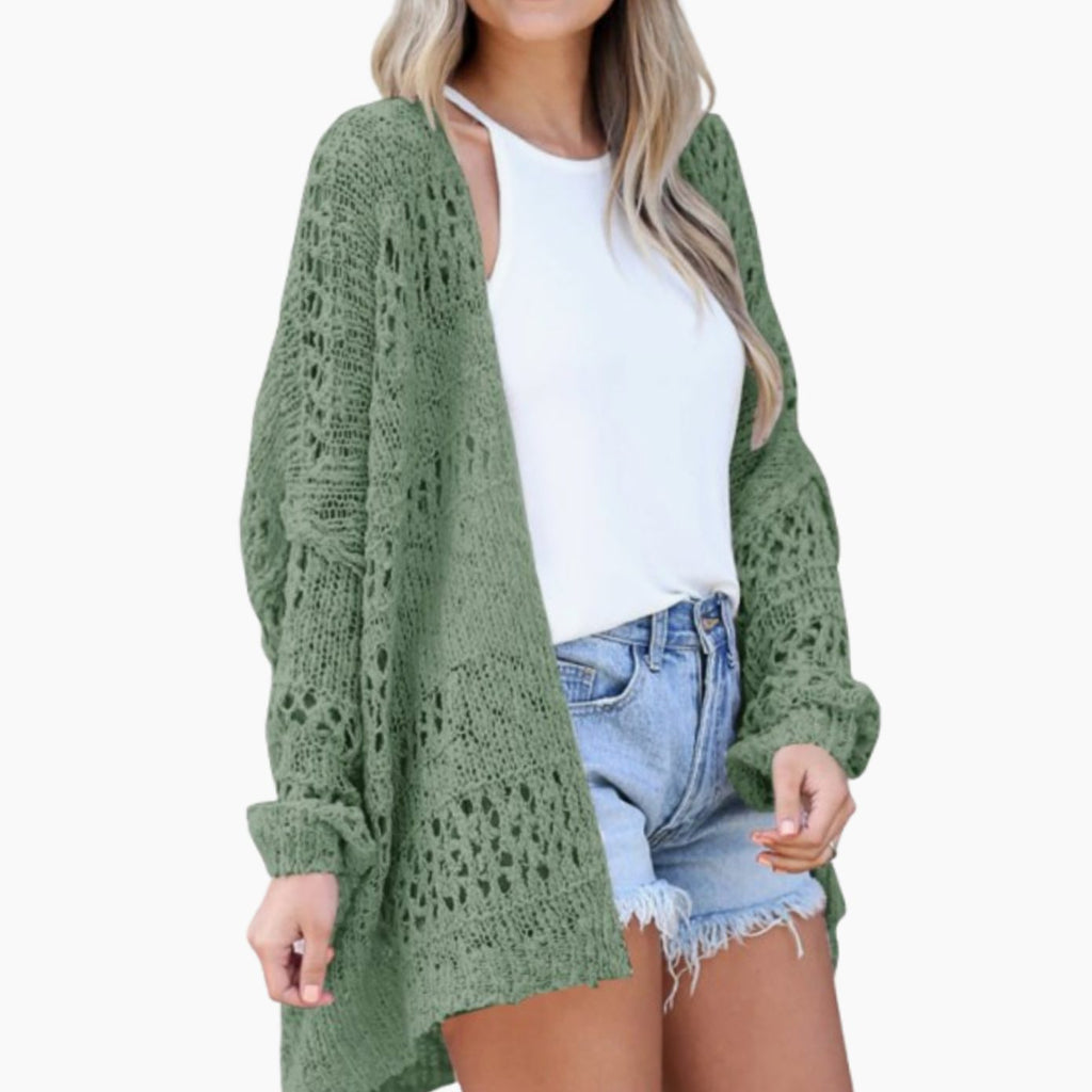 Katharina | Cardigan Boho en Tricot Oversize pour Femmes