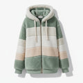 Frieda | Gilet en polaire oversized pour femmes avec capuche et cordon de serrage