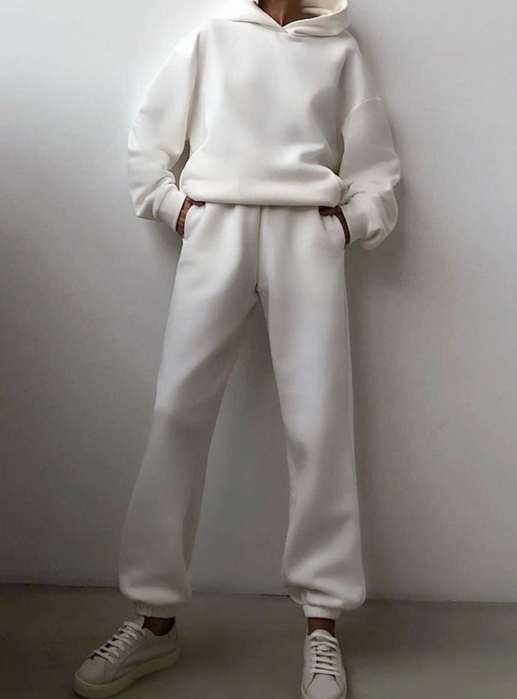 Amelie | Pull à capuche oversized pour femmes avec pantalon de jogging assorti