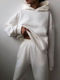 Amelie | Pull à capuche oversized pour femmes avec pantalon de jogging assorti