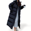 Clara | Veste d'hiver longue en duvet pour femmes avec capuche