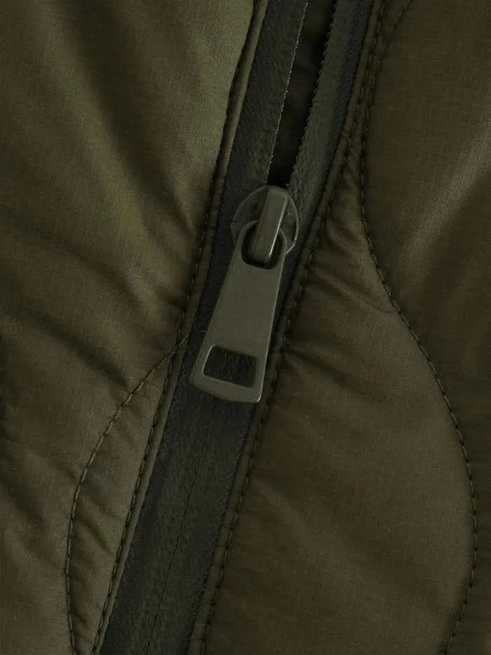 Veste Cape Matelassée pour Femmes avec Col Montant