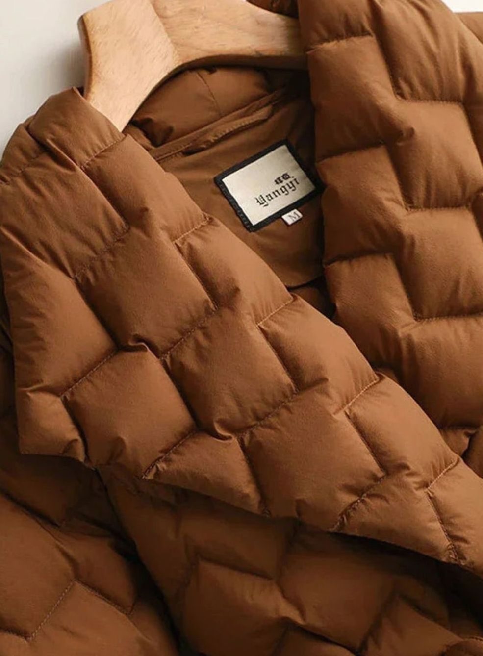Katharina | Veste matelassée pour femmes avec ceinture, cintrée, manteau d'hiver rembourré