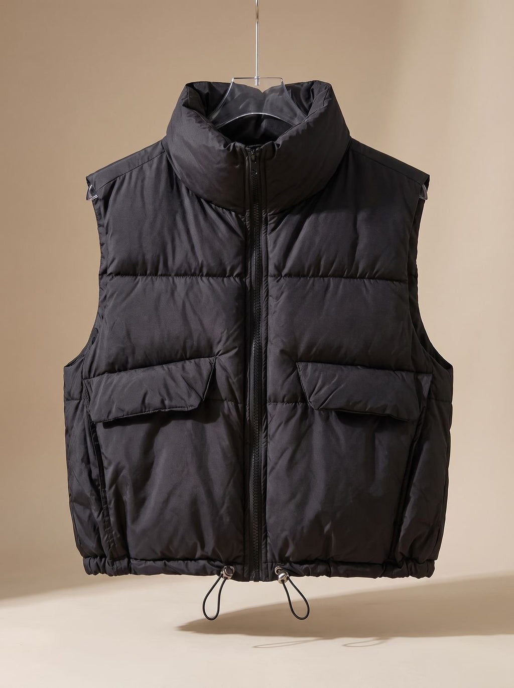 Sophie | Gilet matelassé pour femmes avec col montant et cordon de serrage
