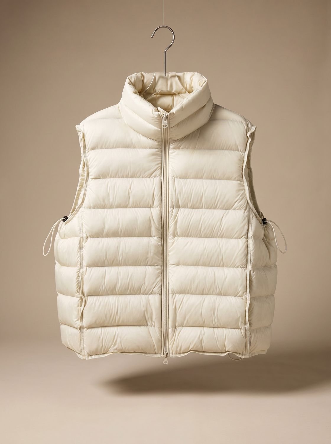 Annika | Gilet matelassé pour femmes avec col montant et zip à double sens