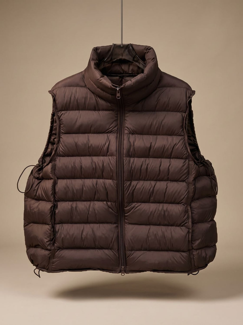 Annika | Gilet matelassé pour femmes avec col montant et zip à double sens
