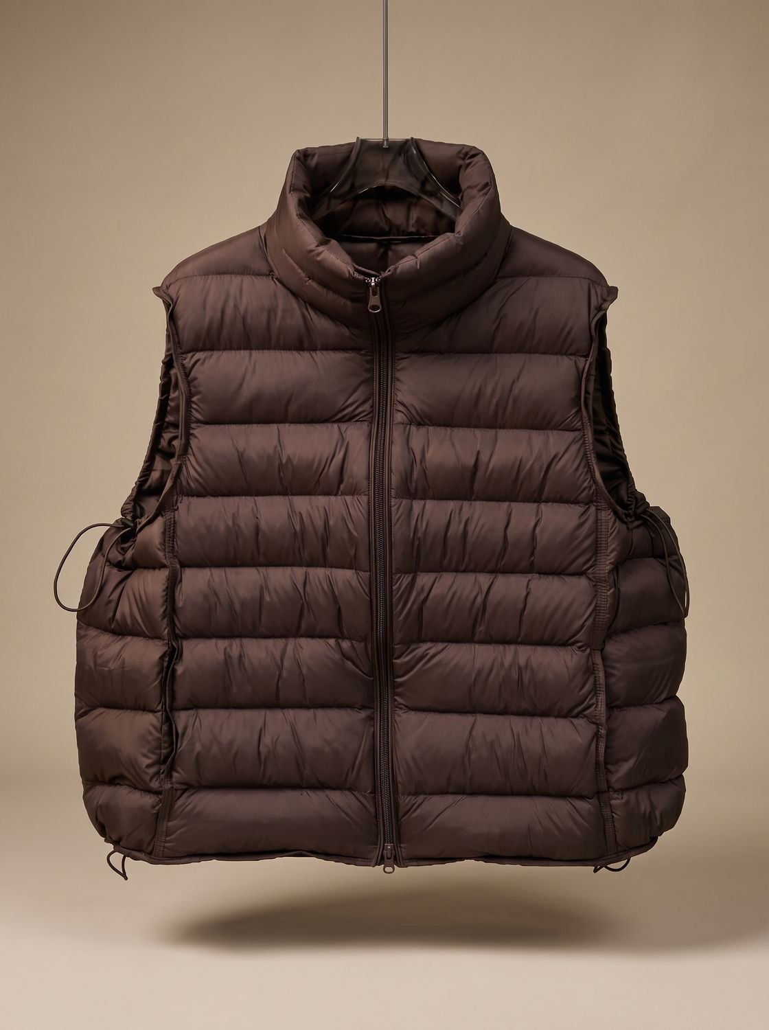 Annika | Gilet matelassé pour femmes avec col montant et zip à double sens