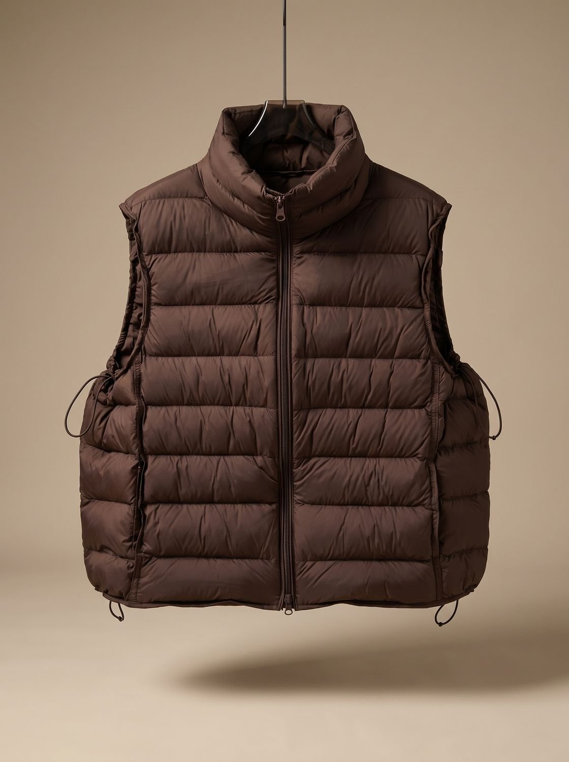 Annika | Gilet matelassé pour femmes avec col montant et zip à double sens