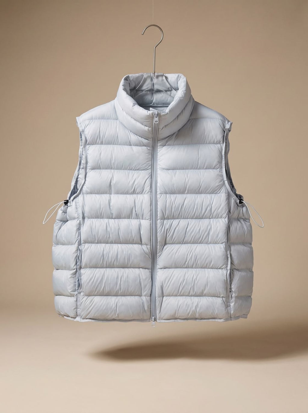 Annika | Gilet matelassé pour femmes avec col montant et zip à double sens