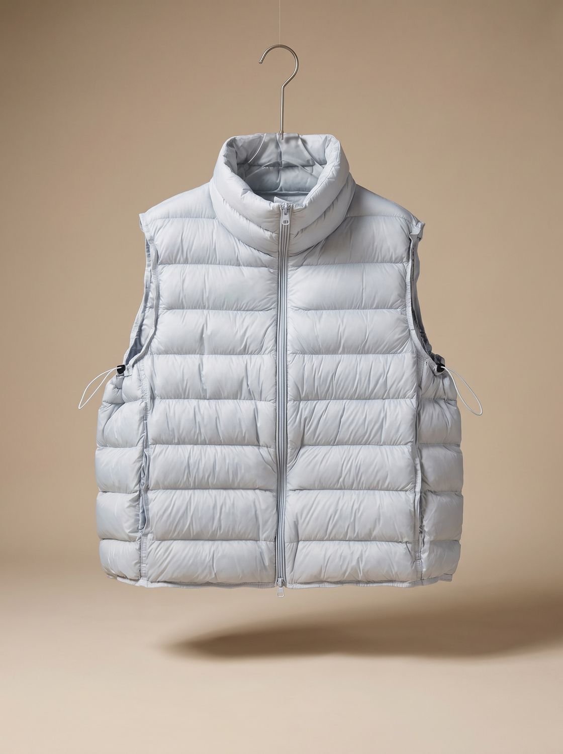 Annika | Gilet matelassé pour femmes avec col montant et zip à double sens