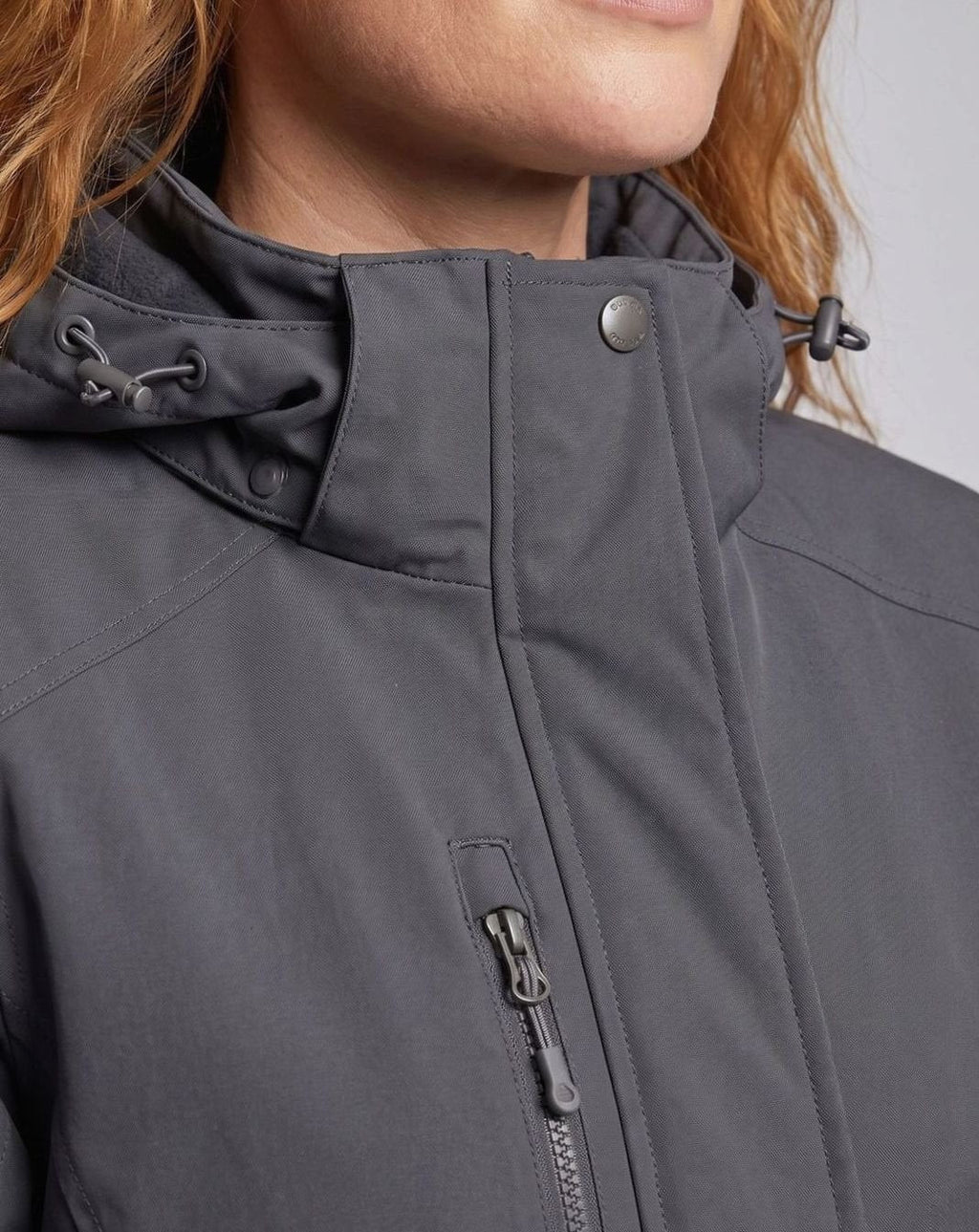 Emilia | Veste d'hiver pour femmes imperméable avec doublure en polaire et capuche