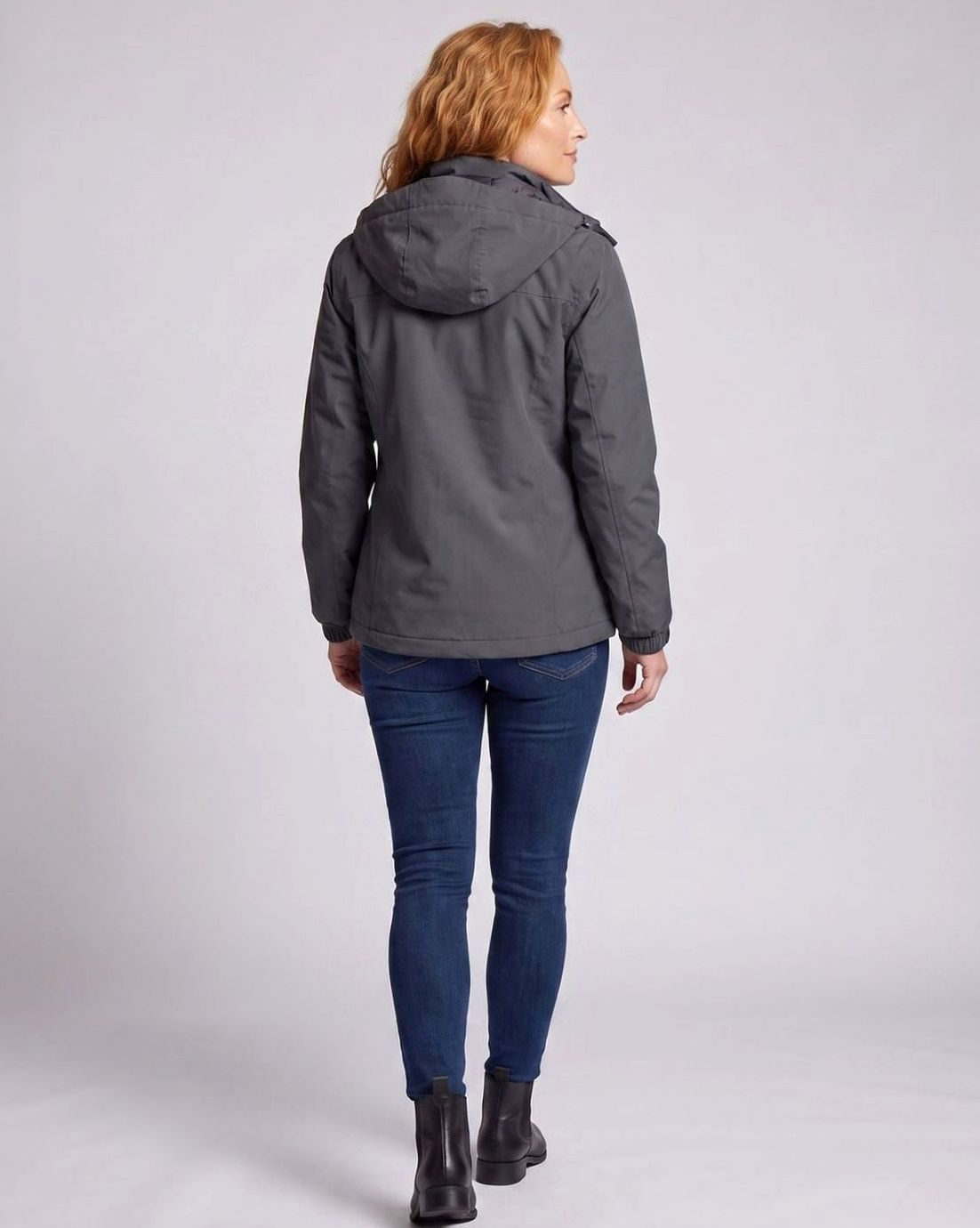 Emilia | Veste d'hiver pour femmes imperméable avec doublure en polaire et capuche