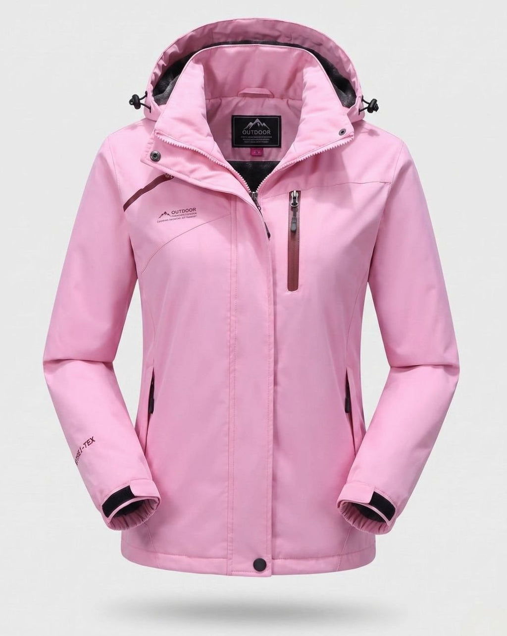 Emilia | Veste d'hiver pour femmes imperméable avec doublure en polaire et capuche