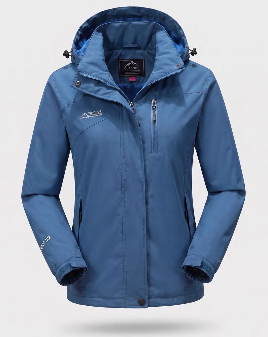 Emilia | Veste d'hiver pour femmes imperméable avec doublure en polaire et capuche