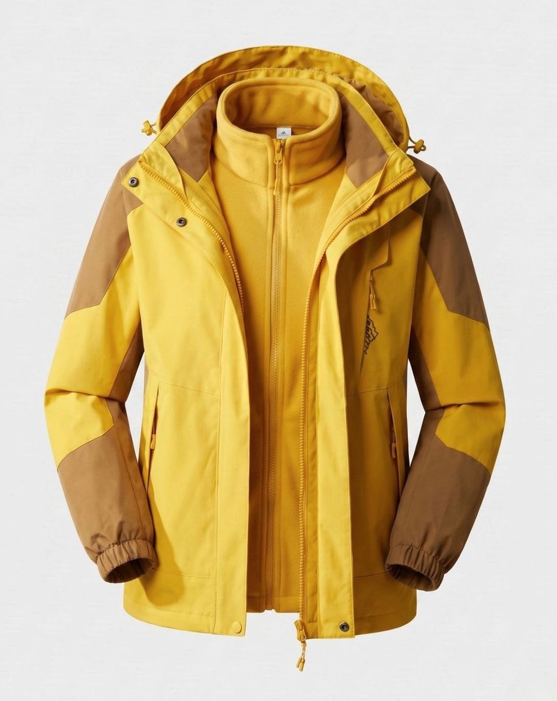 Luisa | Veste imperméable pour femmes avec capuche, respirante, à deux couches