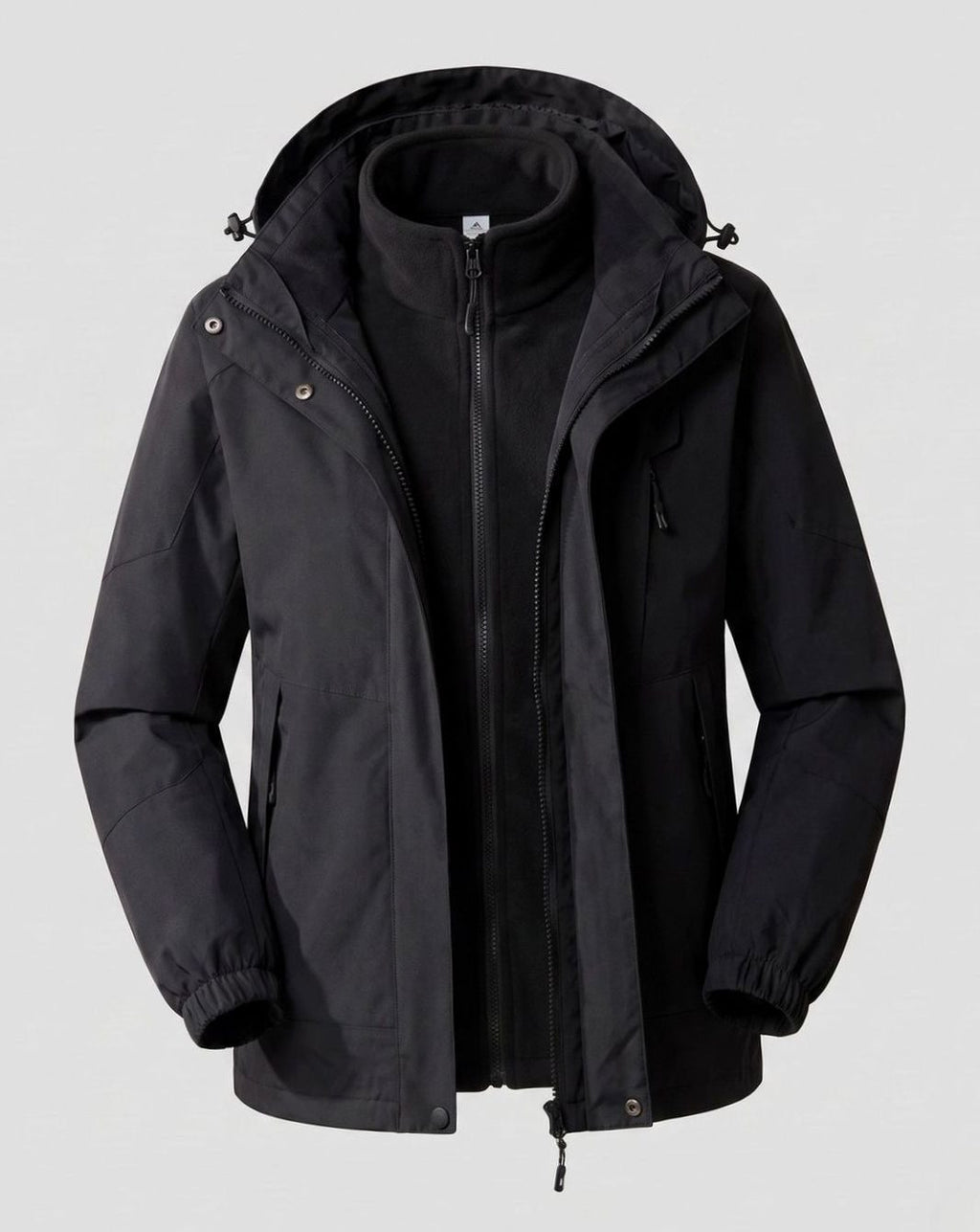 Luisa | Veste imperméable pour femmes avec capuche, respirante, à deux couches