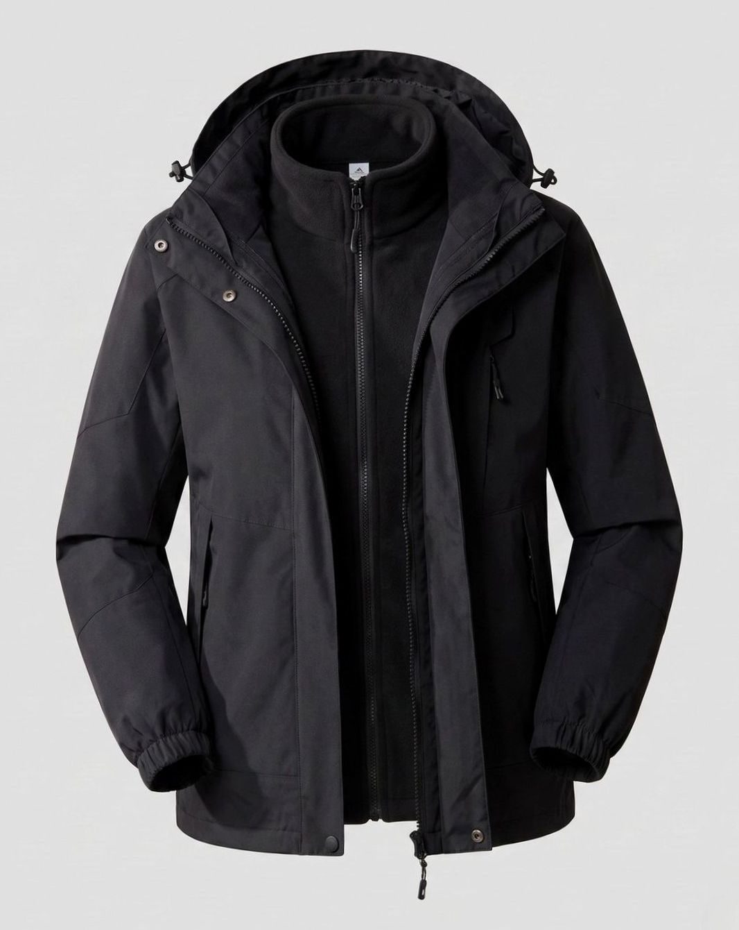 Luisa | Veste imperméable pour femmes avec capuche, respirante, à deux couches