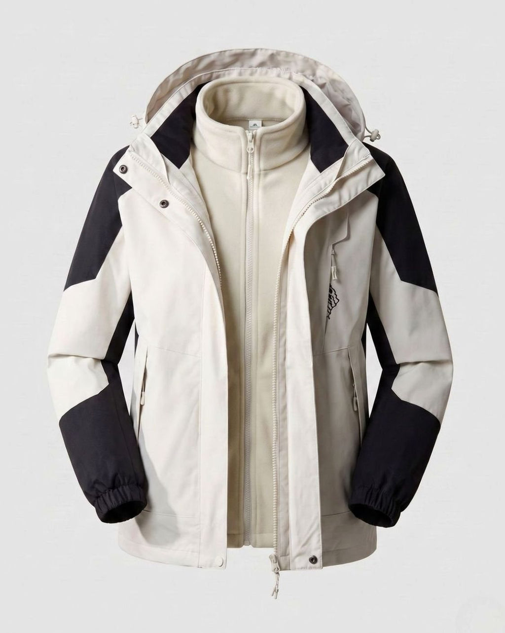 Luisa | Veste imperméable pour femmes avec capuche, respirante, à deux couches