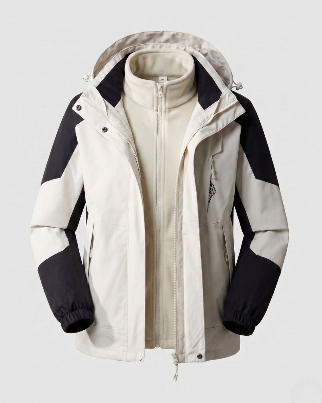 Luisa | Veste imperméable pour femmes avec capuche, respirante, à deux couches