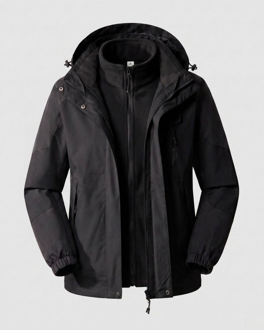 Luisa | Veste imperméable pour femmes avec capuche, respirante, à deux couches