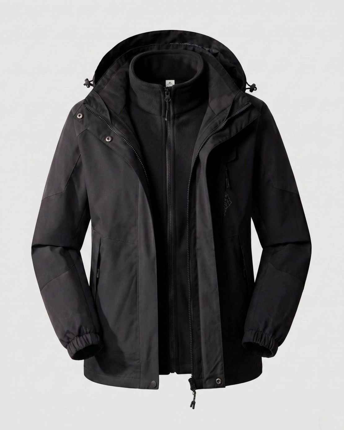 Luisa | Veste imperméable pour femmes avec capuche, respirante, à deux couches