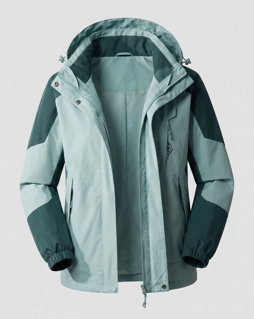 Luisa | Veste imperméable pour femmes avec capuche, respirante, à deux couches