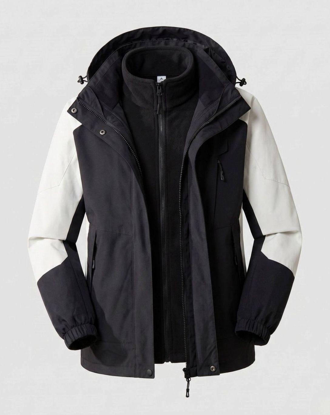Luisa | Veste imperméable pour femmes avec capuche, respirante, à deux couches