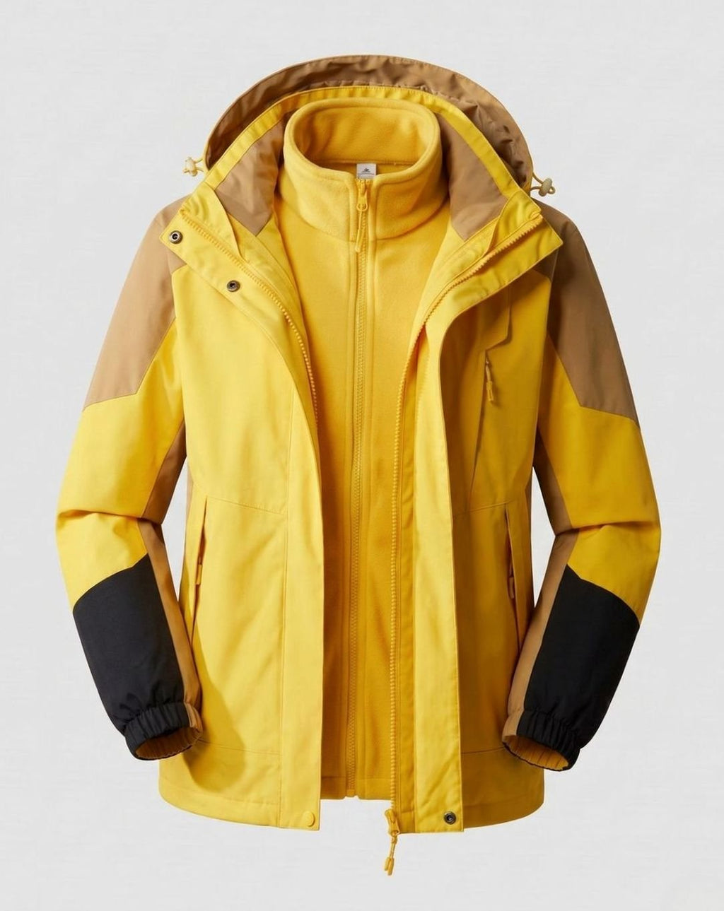 Luisa | Veste imperméable pour femmes avec capuche, respirante, à deux couches