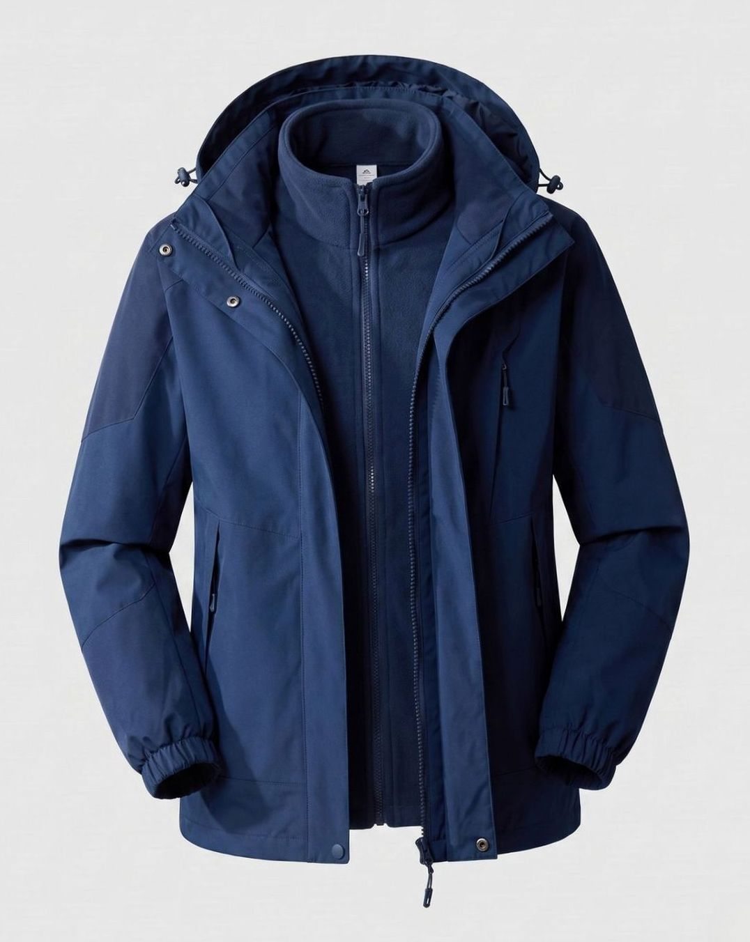 Luisa | Veste imperméable pour femmes avec capuche, respirante, à deux couches