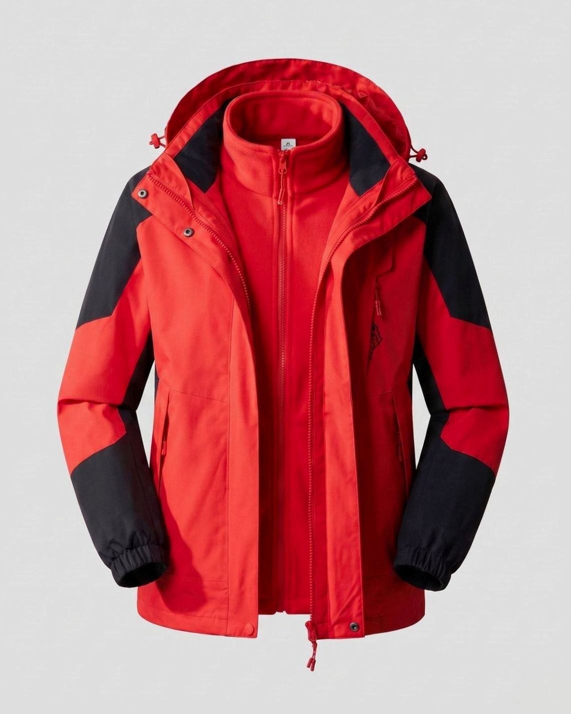 Luisa | Veste imperméable pour femmes avec capuche, respirante, à deux couches